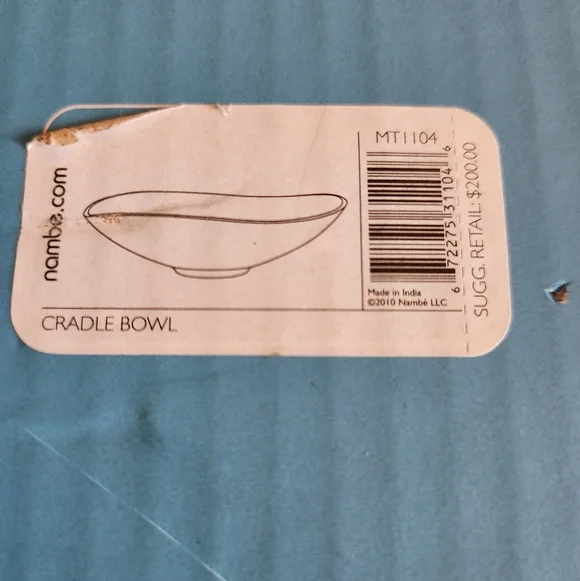 Nambe Cradle Bowl Accents